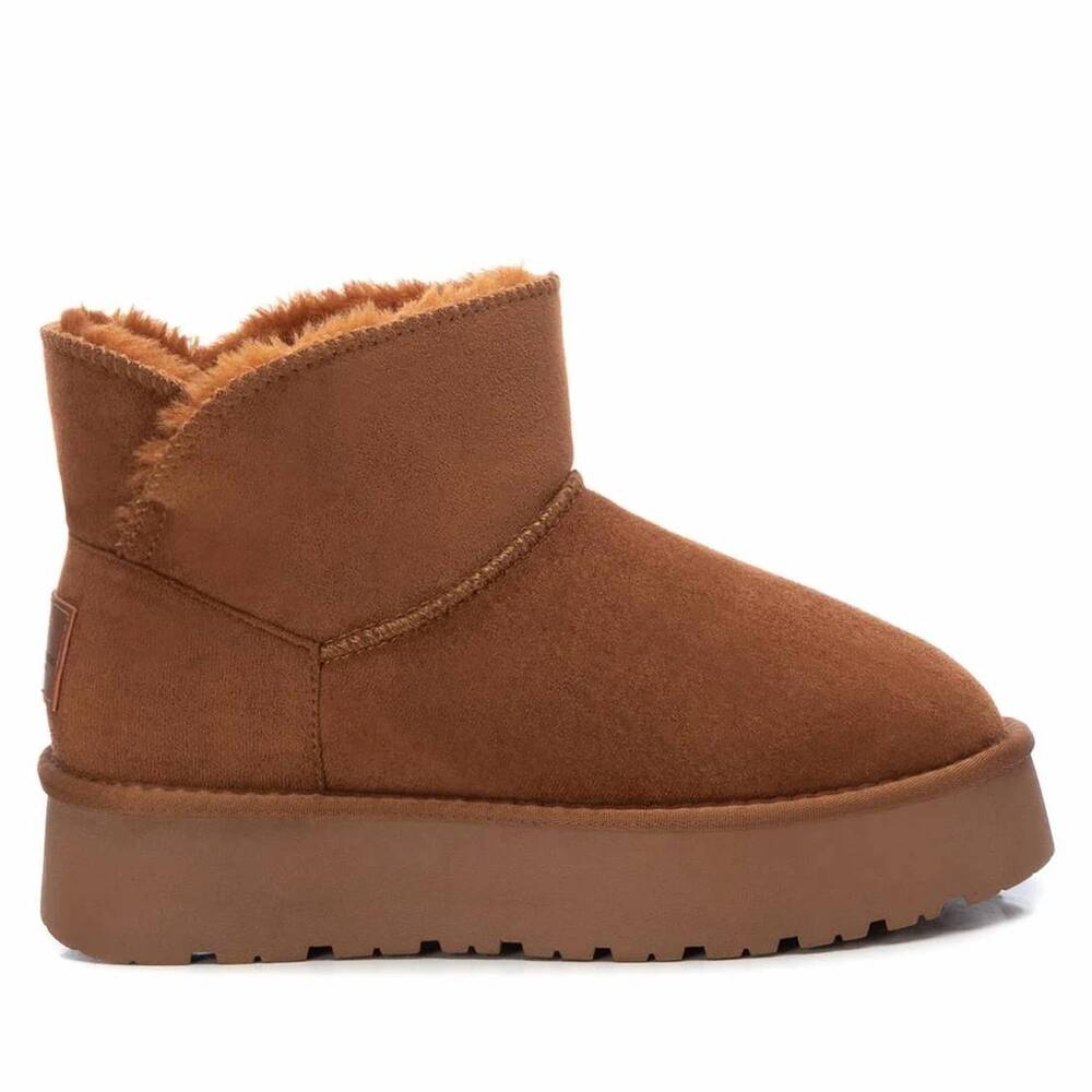 NEW XTI women's suede winter boots in brown